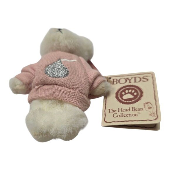 Boyds Bears Hershey Mini Mumsie Bear Head Bean Collection Plush Ornament 4" - Picture 4 of 10